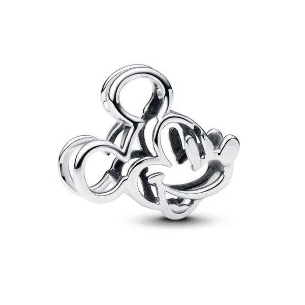 Disney Mickey Mouse Sterling Silver Charm