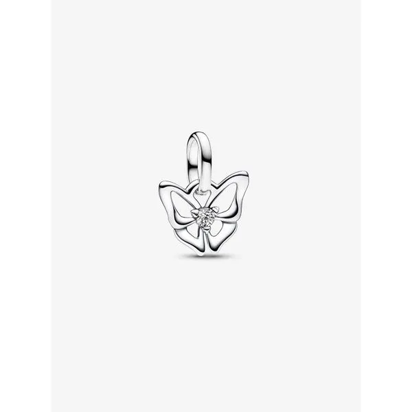 Sterling Silver Butterfly Mini Dangle Charm