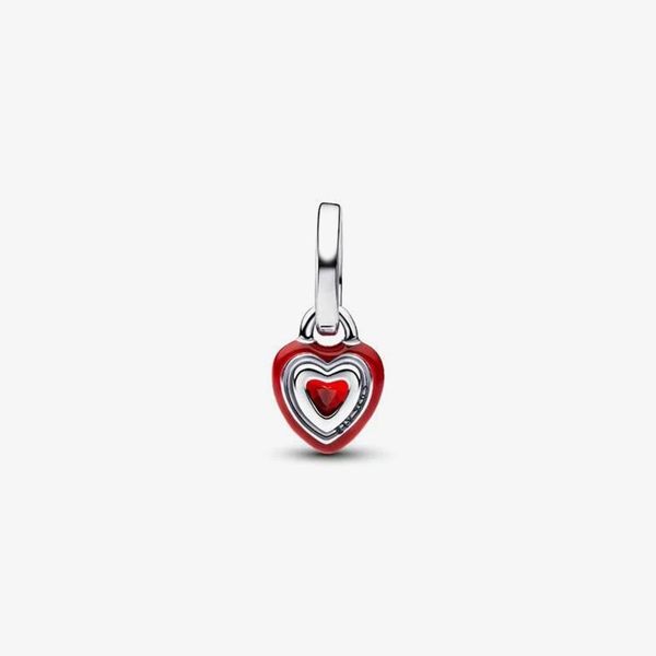Sterling Silver Pandora Red Chakra Dangle Charm Image 2 JMR Jewelers Cooper City, FL