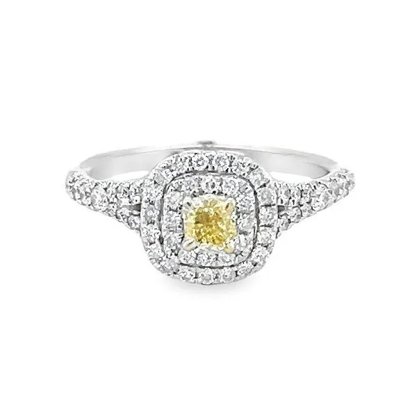 Fancy Yellow Round Engagement Ring Jo & Co. Jewelers Hardy, VA