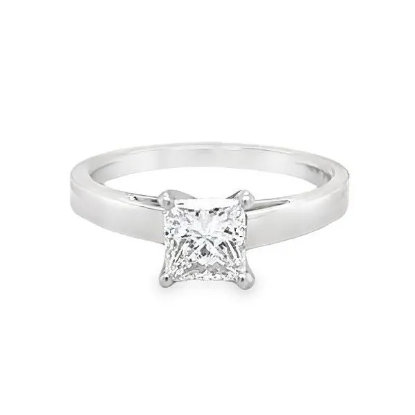 Princess Cut Solitaire Engagement Ring Jo & Co. Jewelers Hardy, VA