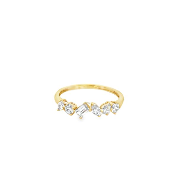 10K Yellow Gold .55 CT Mixed-Cut Diamond Ring Jo & Co. Jewelers Hardy, VA