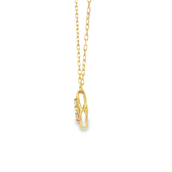 14K Yellow Gold 16