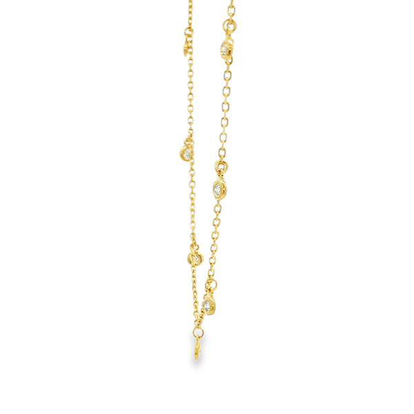 14K Yellow Gold 18