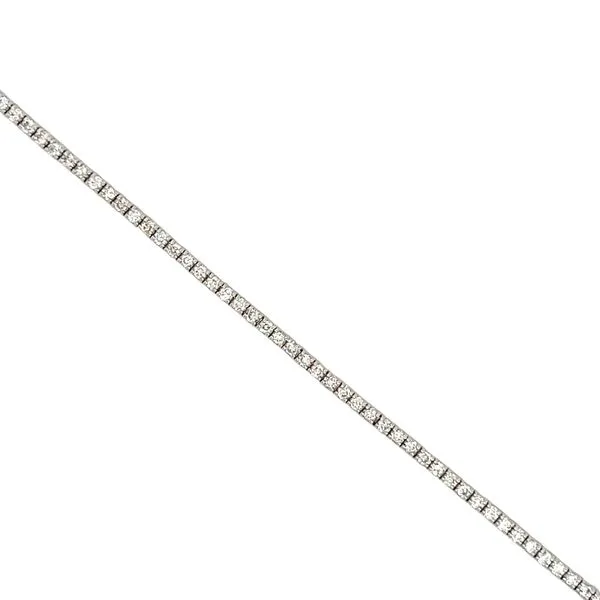 14K White Gold Round Diamond Tennis Bracelet Jo & Co. Jewelers Hardy, VA
