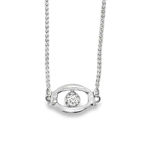 14K White Gold 8