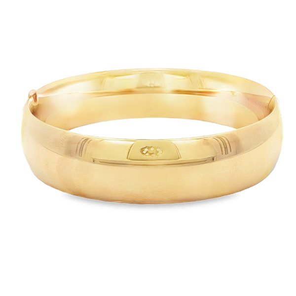 14KY Gold-Filled Diamond Starburst Bangle Bracelet Image 3 Jo & Co. Jewelers Hardy, VA