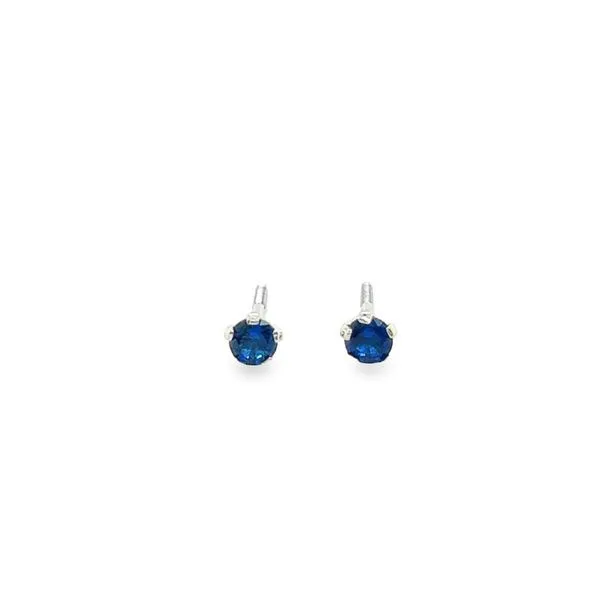Sterling Silver Round Birhtstone Studs Jo & Co. Jewelers Hardy, VA
