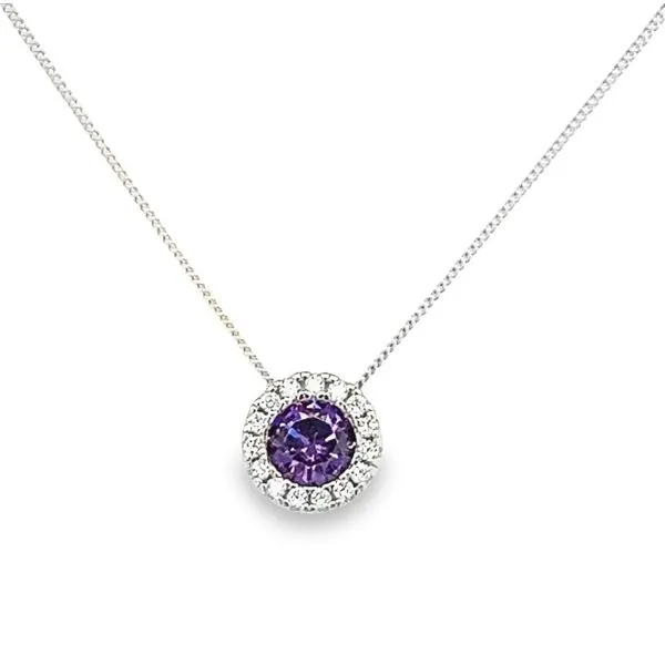 Colored Stone Pendant Image 2 Jo & Co. Jewelers Hardy, VA