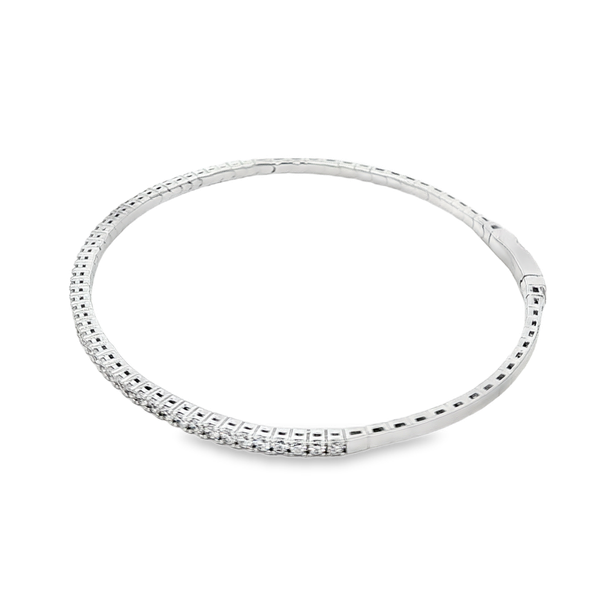 Platinum-Bonded Sterling Silver 6.75