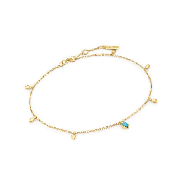 Colored Stone Anklet Jo & Co. Jewelers Hardy, VA