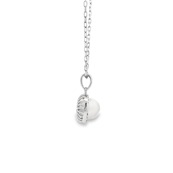 14K White Gold 16