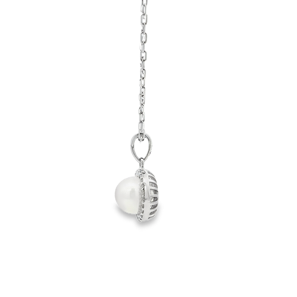 14K White Gold 16