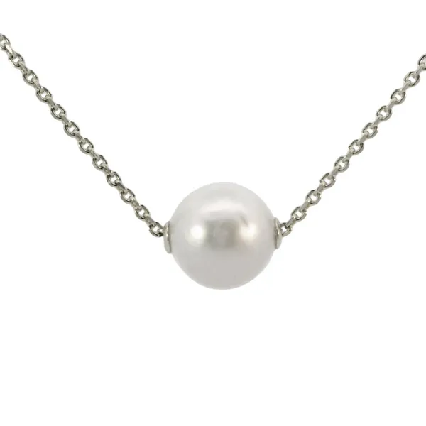 Sterling Silver Freshwater Pearl Solitaire Necklace Jo & Co. Jewelers Hardy, VA