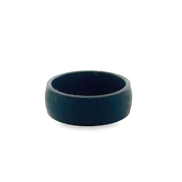 Black Silicone Plain Wedding Band Jo & Co. Jewelers Hardy, VA