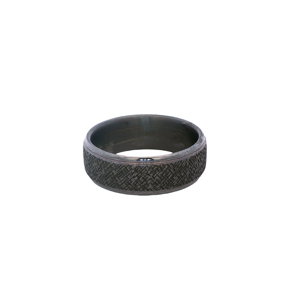 Men’s Tantalum Hatching Texture Band 8mm Jo & Co. Jewelers Hardy, VA