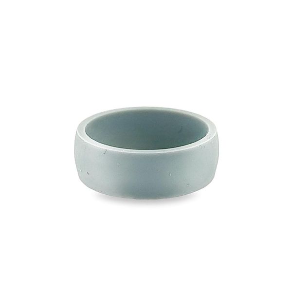 Gray Silicone 7mm Plain Wedding Band Jo & Co. Jewelers Hardy, VA