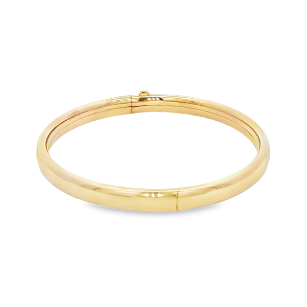 Kiddie Kraft 14K Yellow Gold-Filled Polished Children's Bangle Bracelet Image 2 Jo & Co. Jewelers Hardy, VA