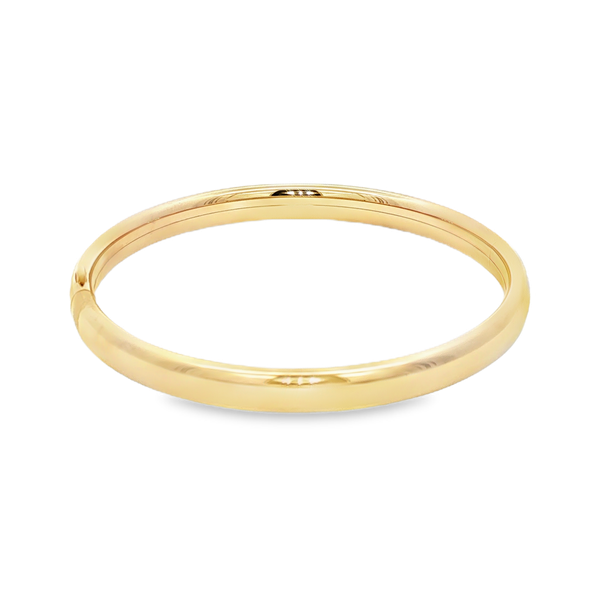 Kiddie Kraft 14K Yellow Gold-Filled Polished Children's Bangle Bracelet Image 3 Jo & Co. Jewelers Hardy, VA
