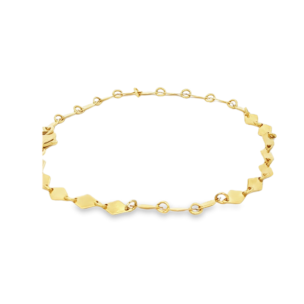 14K Yellow Gold 7.5