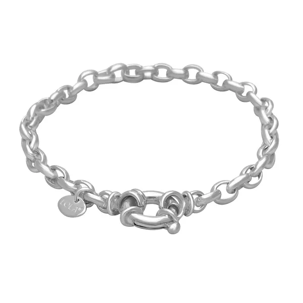 Lola Sterling Silver Rolo Bracelet Jo & Co. Jewelers Hardy, VA
