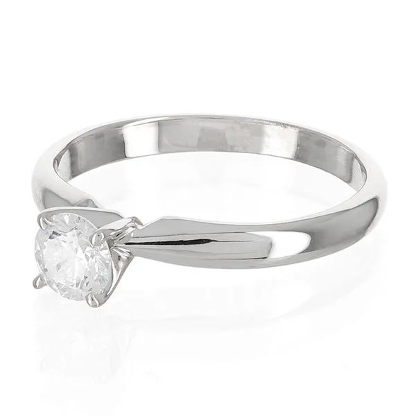 14K White Gold Solitaire Engagement Ring Image 2 John Anthony Jewellers Ltd. Kitchener, ON