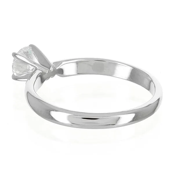 14K White Gold Solitaire Engagement Ring Image 4 John Anthony Jewellers Ltd. Kitchener, ON