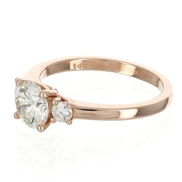 14K Rose Gold Engagement Ring Image 2 John Anthony Jewellers Ltd. Kitchener, ON