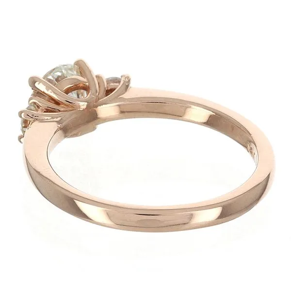 14K Rose Gold Engagement Ring Image 4 John Anthony Jewellers Ltd. Kitchener, ON