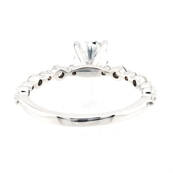 14K White Gold Side Accent Engagement Ring Image 5 John Anthony Jewellers Ltd. Kitchener, ON