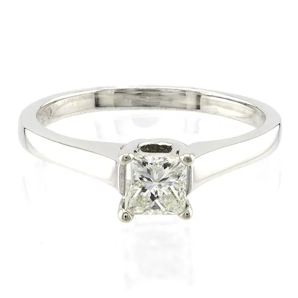 18K White Gold Princess Cut Diamond Engagement Ring John Anthony Jewellers Ltd. Kitchener, ON