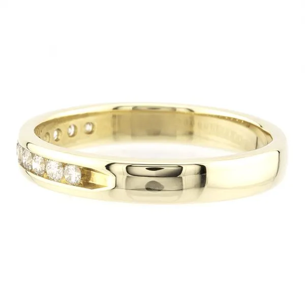14K Yellow Gold Diamond Wedding Band Image 3 John Anthony Jewellers Ltd. Kitchener, ON