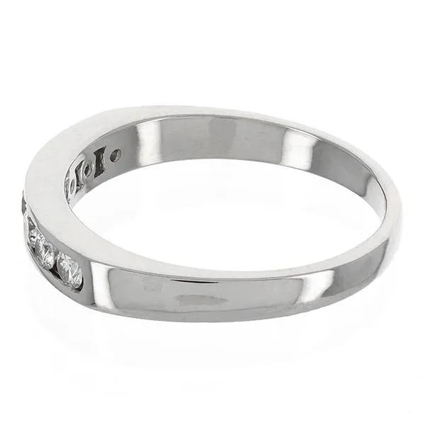 14K White Gold Diamond Wedding Band Image 3 John Anthony Jewellers Ltd. Kitchener, ON