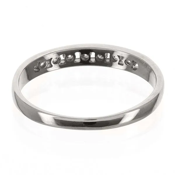 14K White Gold Diamond Wedding Band Image 3 John Anthony Jewellers Ltd. Kitchener, ON