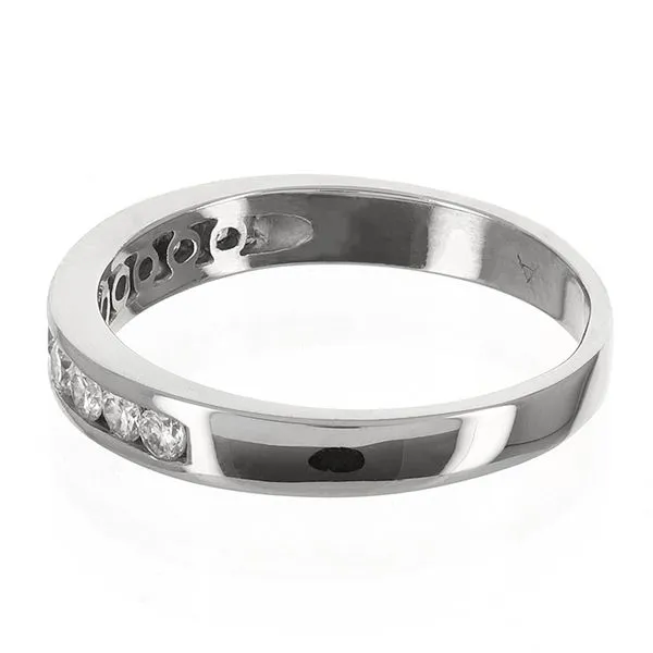 14K White Gold Diamond Wedding Band Image 2 John Anthony Jewellers Ltd. Kitchener, ON