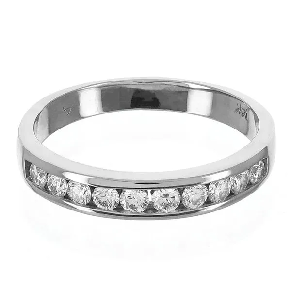 14K White Gold Diamond Wedding Band John Anthony Jewellers Ltd. Kitchener, ON