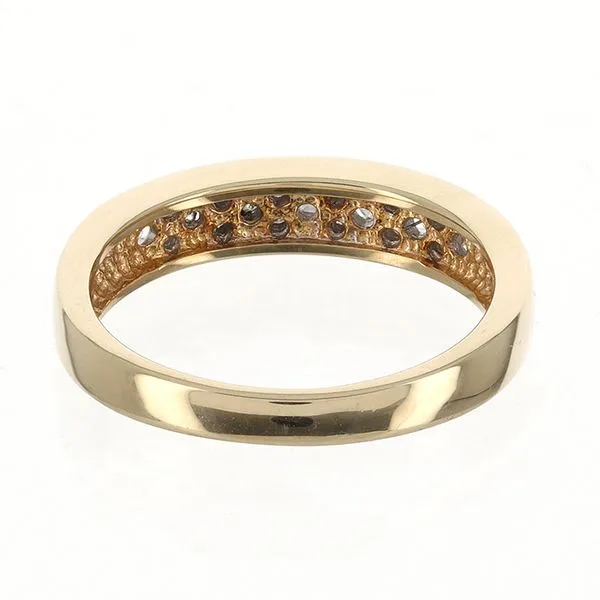 14K Yellow Gold Diamond Wedding Band Image 3 John Anthony Jewellers Ltd. Kitchener, ON
