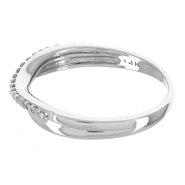 14K White Gold Diamond Wedding Band Image 3 John Anthony Jewellers Ltd. Kitchener, ON
