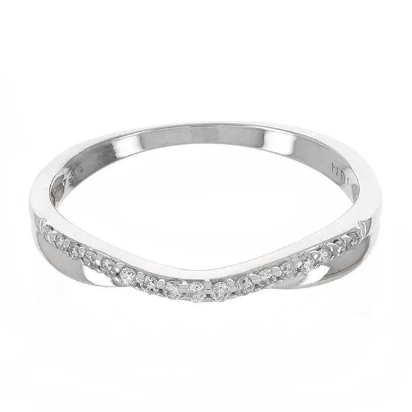 14K White Gold Diamond Wedding Band John Anthony Jewellers Ltd. Kitchener, ON