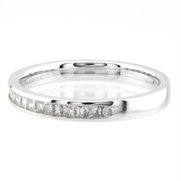 14K White Gold Anniversary Diamond Wedding Band Image 2 John Anthony Jewellers Ltd. Kitchener, ON