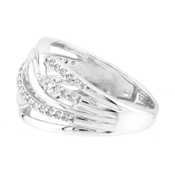 10K White Gold Nest Ring Image 3 John Anthony Jewellers Ltd. Kitchener, ON