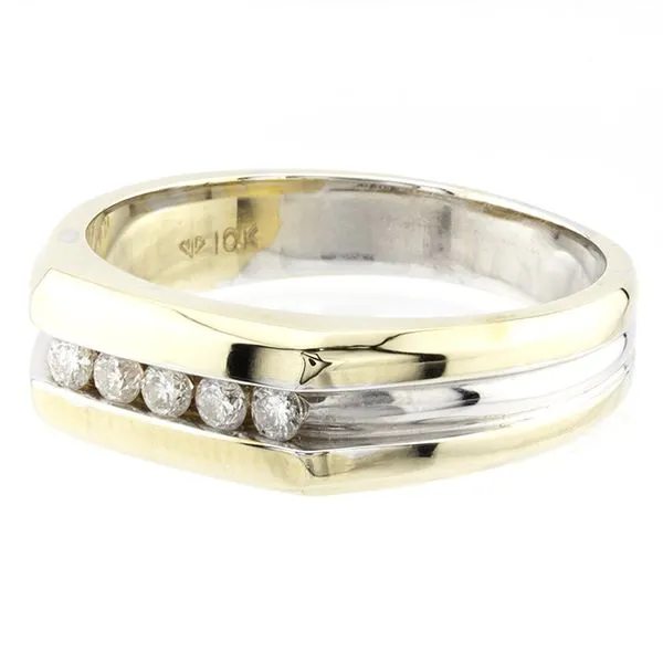 10Kt Two-Tone Gold Diamond Fashion Ring Image 2 John Anthony Jewellers Ltd. Kitchener, ON