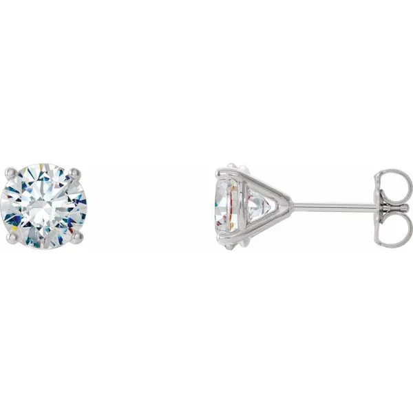 14K White Gold Lab-Grown Diamond Stud Earrings John Anthony Jewellers Ltd. Kitchener, ON