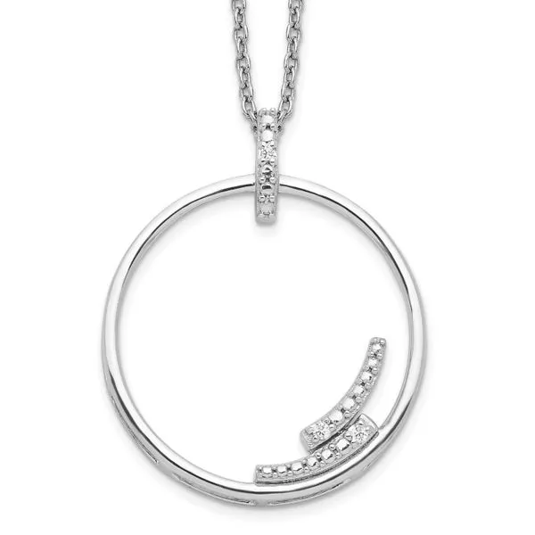 Diamond Open Circle Pendant John Anthony Jewellers Ltd. Kitchener, ON