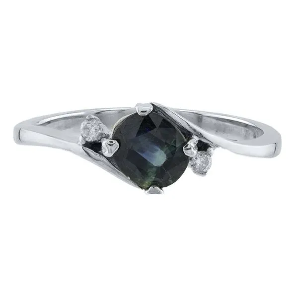 18Kt White Gold Sapphire and Diamond Fashion Ring John Anthony Jewellers Ltd. Kitchener, ON