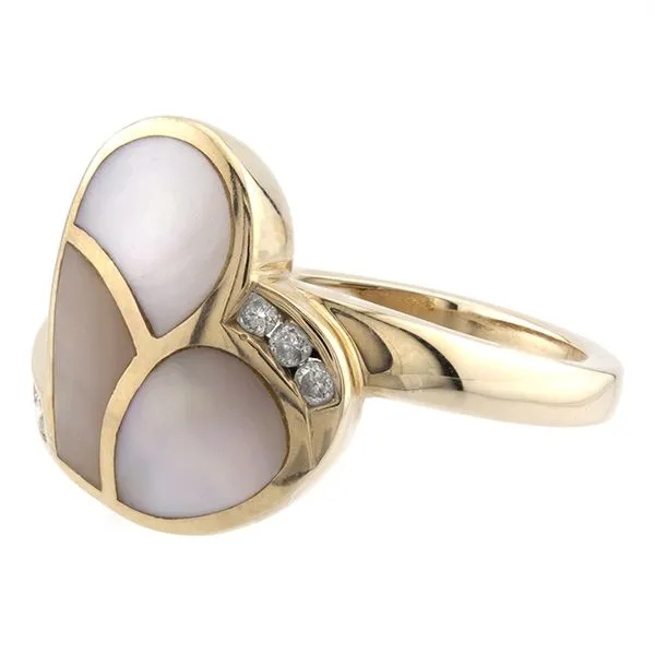 14K Yellow Gold Fashion Ring Image 2 John Anthony Jewellers Ltd. Kitchener, ON