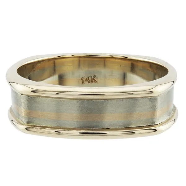 14Kt White & Rose Gold Wedding Band John Anthony Jewellers Ltd. Kitchener, ON