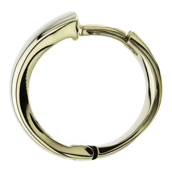 10K Yellow Gold Huggie Hoop Earrings John Anthony Jewellers Ltd. Kitchener, ON