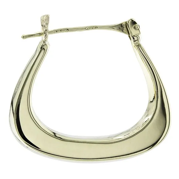 14K Yellow Gold Tube Hoop Earrings John Anthony Jewellers Ltd. Kitchener, ON