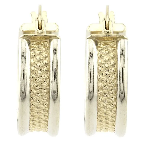 14K Yellow Gold Hoop Earrings John Anthony Jewellers Ltd. Kitchener, ON